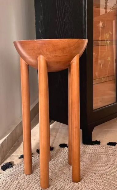 ترابيزة جانبية (Side Table) خشب طبيعي - تصميم مودرن راقي وفريد thumbnail