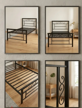 سرير حديد بسعر الجملة | Single Iron Bed thumbnail