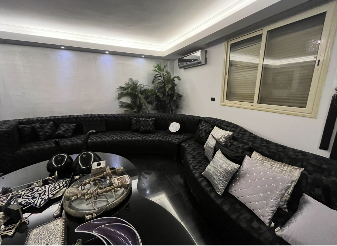 Black S Shape Sofa