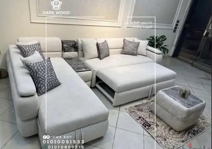 L. shape and salon