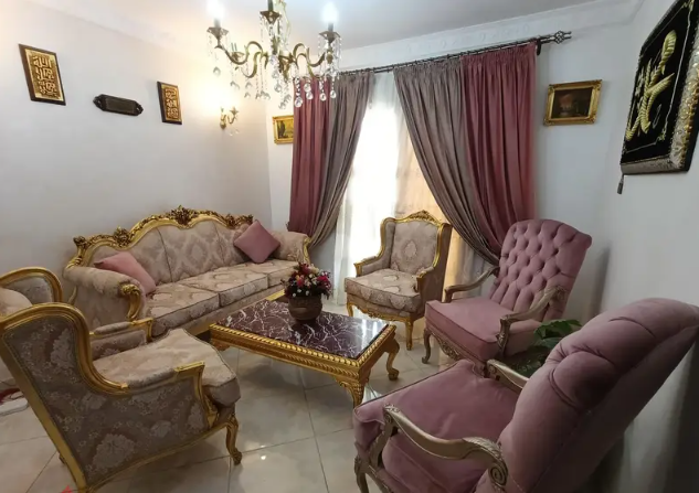 صالون كلاسيك مدهب